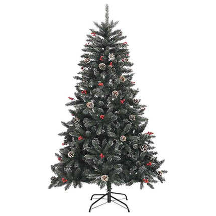 Kunstkerstboom Met 150 Led Groen Pvc En Plastic En Staal