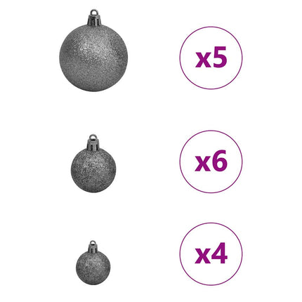 Kunstkerstboom Met 150 Led Groen Pvc En Plastic En Staal