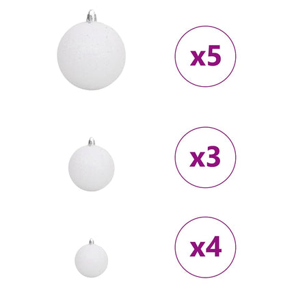 Kunstkerstboom Met 150 Led Groen Pvc En Plastic En Staal