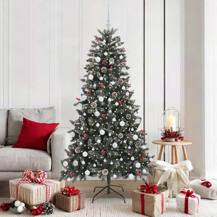 Kunstkerstboom Met 150 Led Groen Pvc En Plastic En Staal