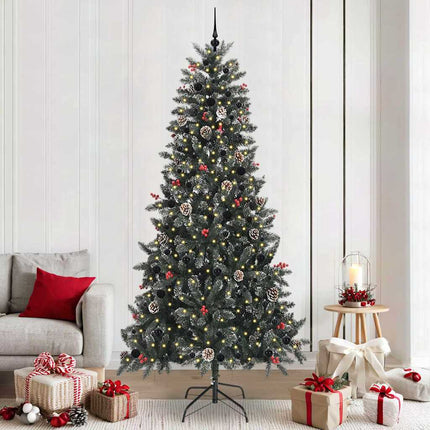 Kunstkerstboom Met 150 Led Groen Pvc En Plastic En Staal
