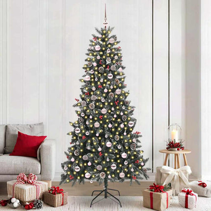 Kunstkerstboom Met 150 Led Groen Pvc En Plastic En Staal