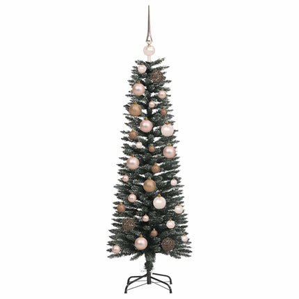 Kunstkerstboom Met 150 Led Groen Pvc En Plastic En Staal