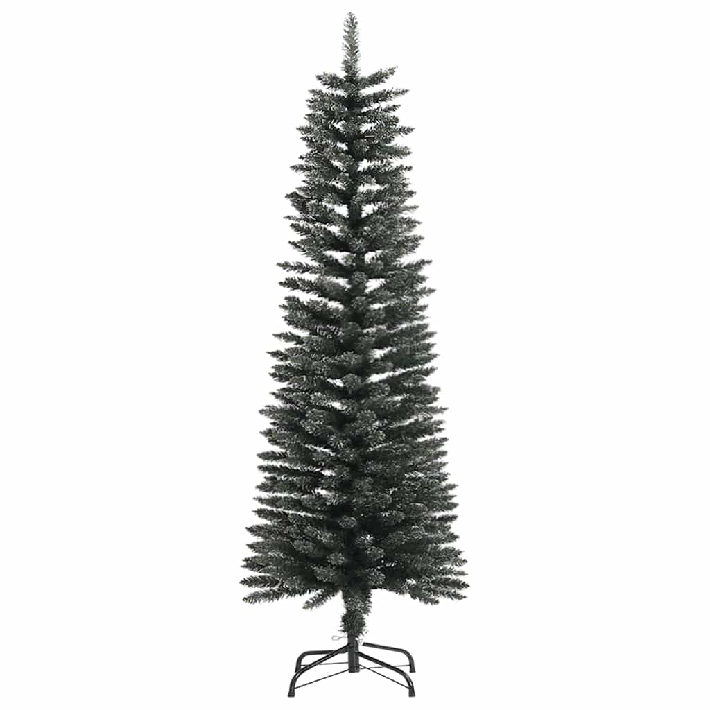 Kunstkerstboom met 150 LED Groen 120 cm PVC en Plastic en Staal