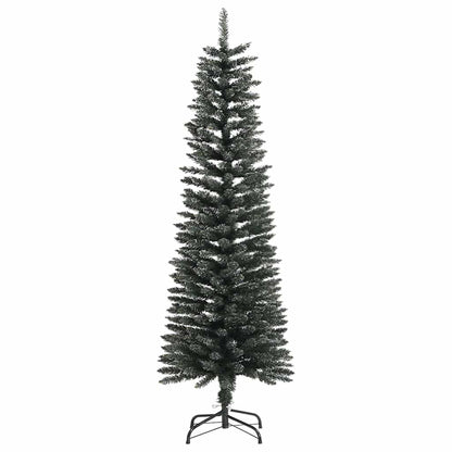 Kunstkerstboom met 150 LED Groen 150 cm PVC en Plastic en Staal