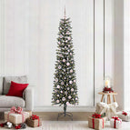 210 cm / met LED's en roze ballen