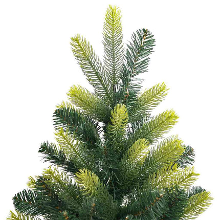 Kunstkerstboom Met Scharnier 150 Leds Groen Pvc En Pe