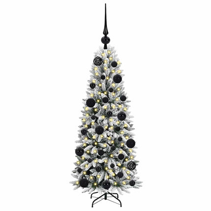 Kunstkerstboom Wit Pvc En Plastic En Staal En Pe