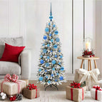 120 cm / met LEDs en blauwe ballen