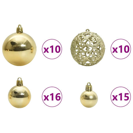 Kunstkerstboom Wit Pvc En Plastic En Staal En Pe