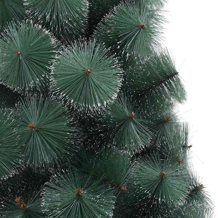 Kunstmatige Voorverlichte Kerstboom Met Bollen Set Groen