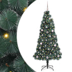 150 cm / met LED's en roze ballen
