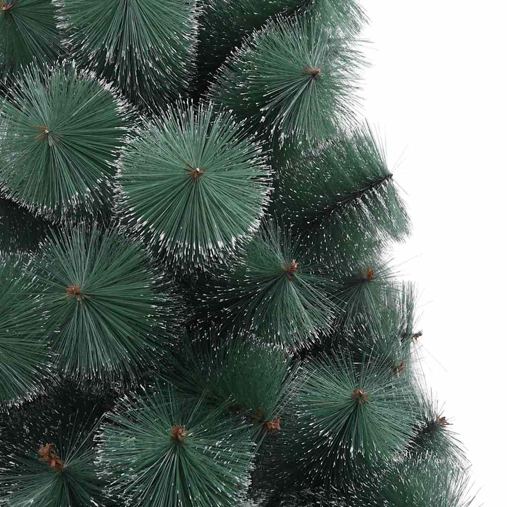 Artificial Pre-lit Kerstboom met Ballenset Groen 210 cm PET