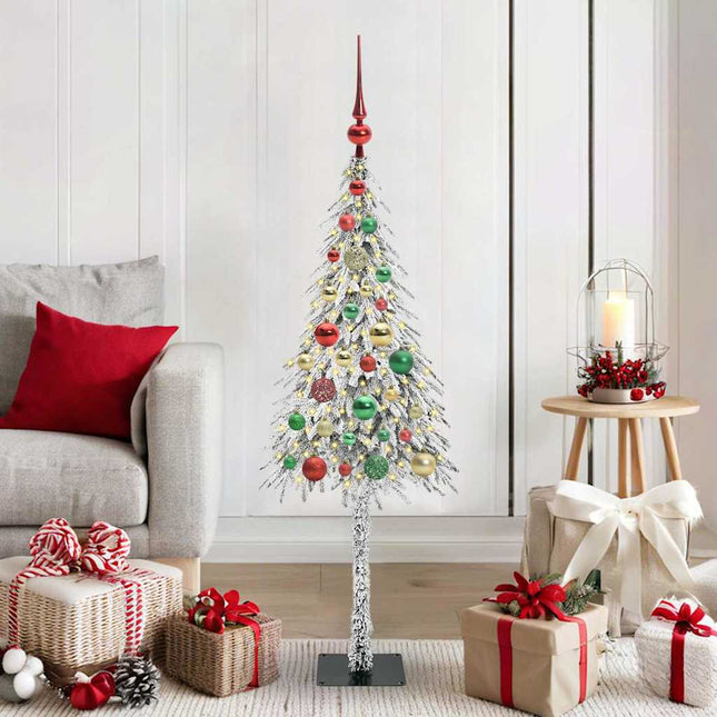 Kerstboom Met 150 Led Met Standaard Wit Pe En Staal