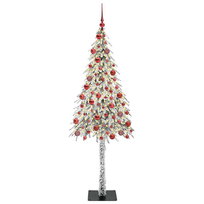 Kerstboom met 300 LED met standaard Wit 180 cm PE en staal