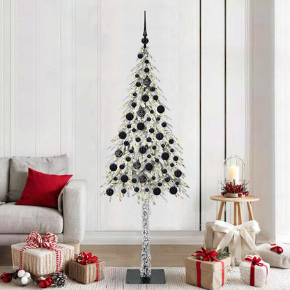 Kerstboom met 300 LED met standaard Wit 180 cm PE en staal