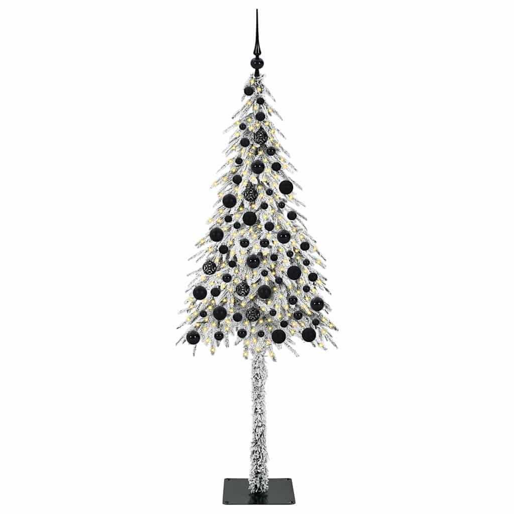 Kerstboom met 300 LED met standaard Wit 180 cm PE en staal