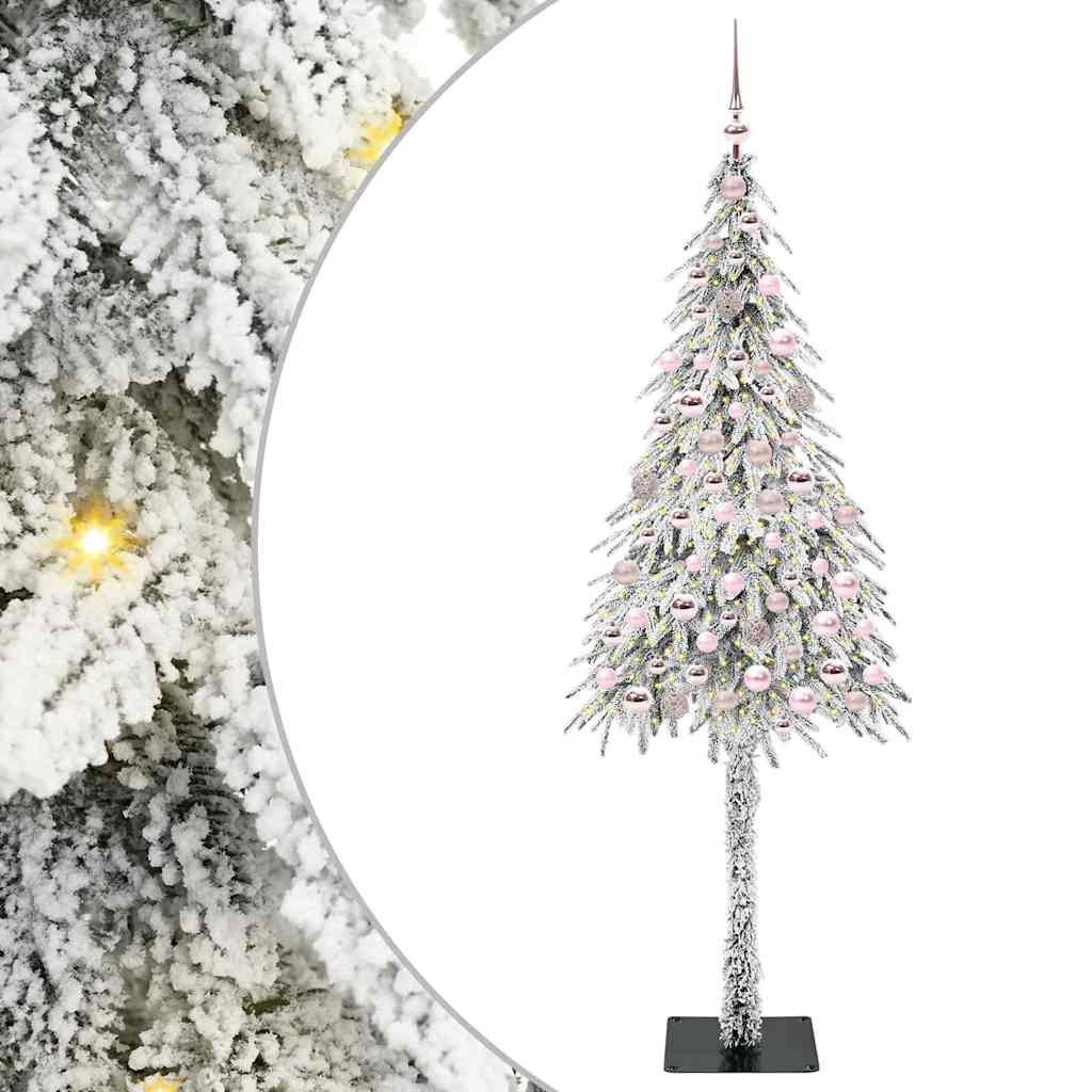 Kerstboom met 300 LED met standaard Wit 180 cm PE en staal