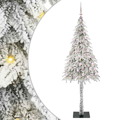 Kerstboom met 300 LED met standaard Wit 180 cm PE en staal