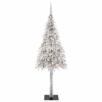 Kerstboom met 300 LED met standaard Wit 180 cm PE en staal