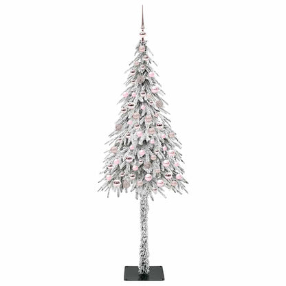 Kerstboom met 300 LED met standaard Wit 180 cm PE en staal