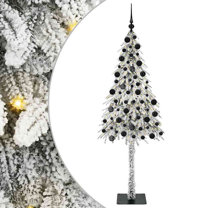 Kerstboom met 300 LED met standaard Wit 210 cm PE en staal