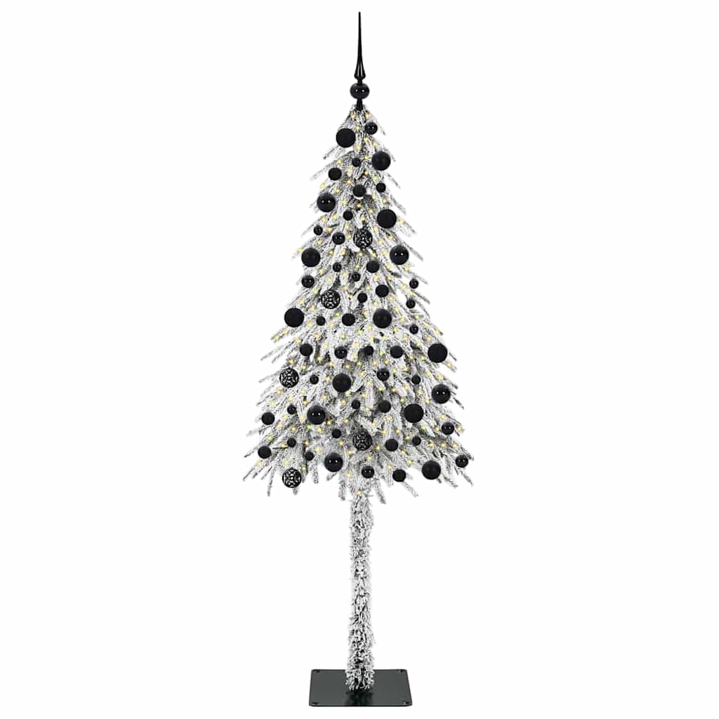 Kerstboom met 300 LED met standaard Wit 210 cm PE en staal