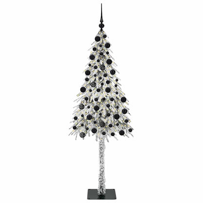 Kerstboom met 300 LED met standaard Wit 210 cm PE en staal