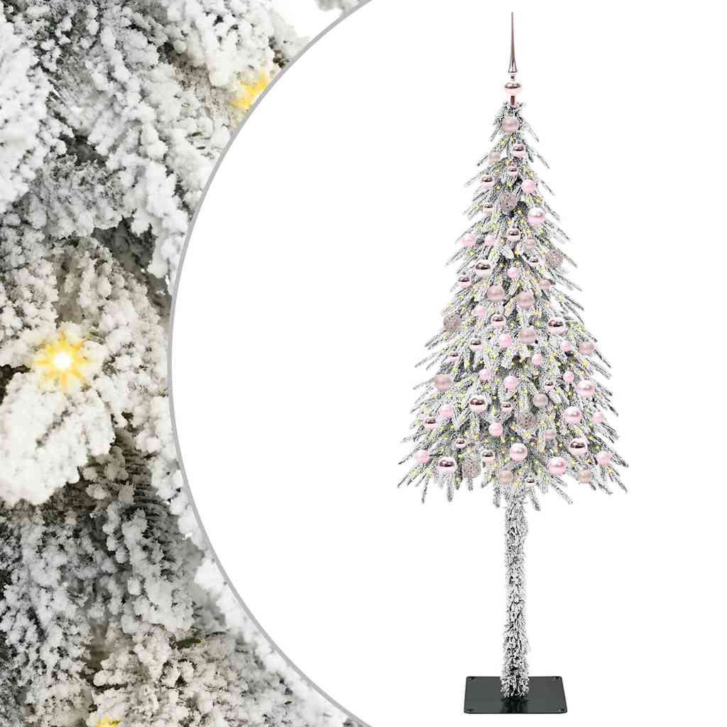 Kerstboom met 300 LED met standaard Wit 210 cm PE en staal