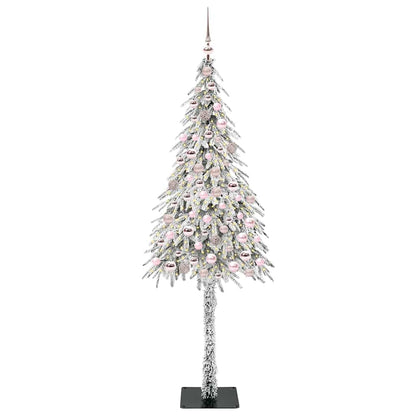 Kerstboom met 300 LED met standaard Wit 210 cm PE en staal