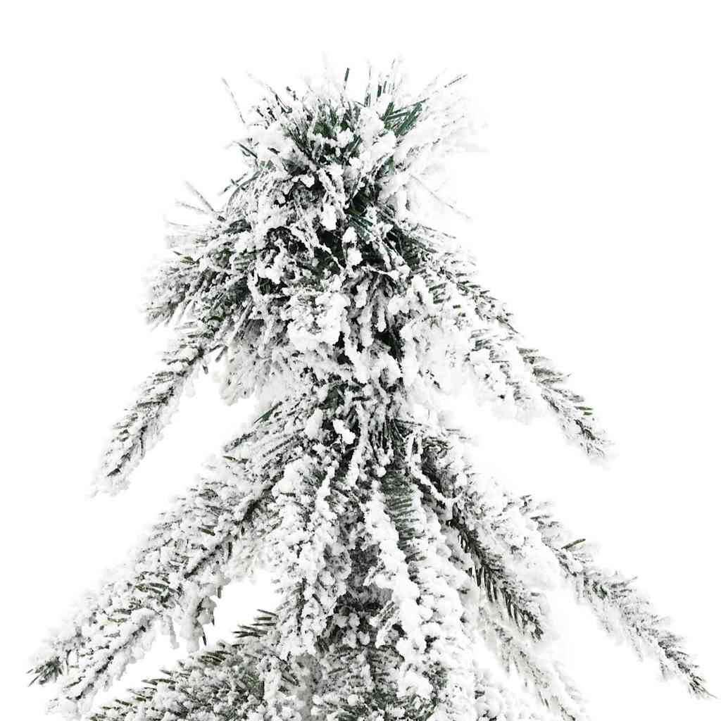 Kerstboom met 300 LED met standaard Wit 210 cm PE en staal