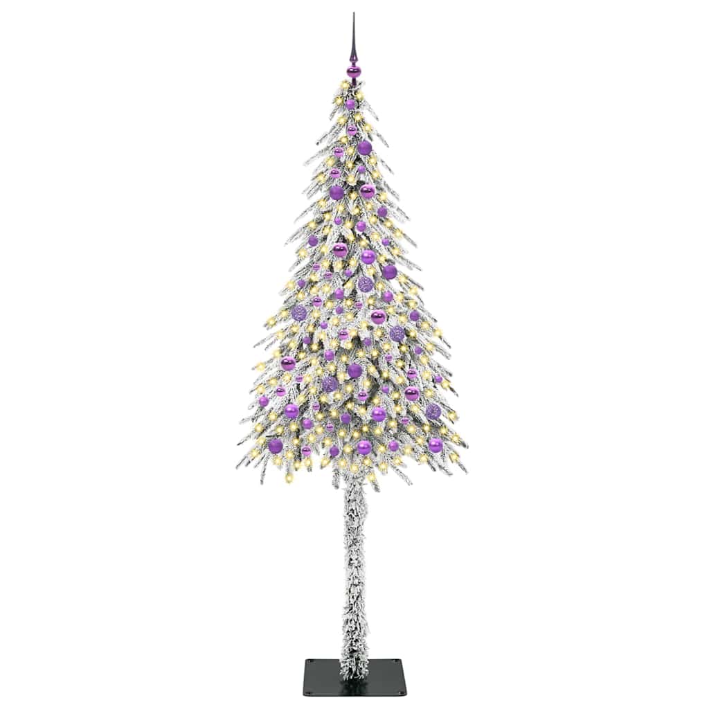 Kerstboom met 300 LED met standaard Wit 210 cm PE en staal