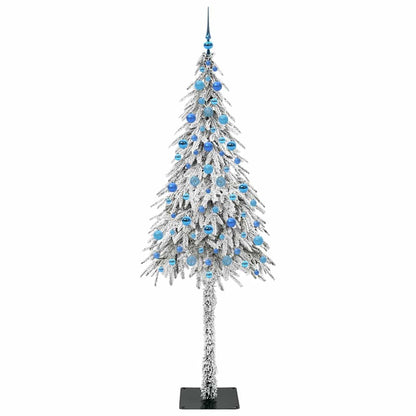 Kerstboom met 300 LED met standaard Wit 210 cm PE en staal