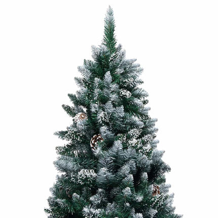 Kunstkerstboom Groen 150 Cm Pvc En Staal En Kunststof