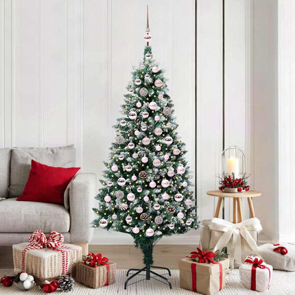 Kunstkerstboom Groen 150 Cm Pvc En Staal En Kunststof