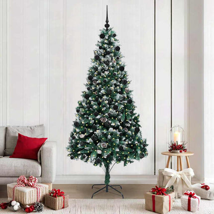 Kunstkerstboom Groen 150 Cm Pvc En Staal En Kunststof
