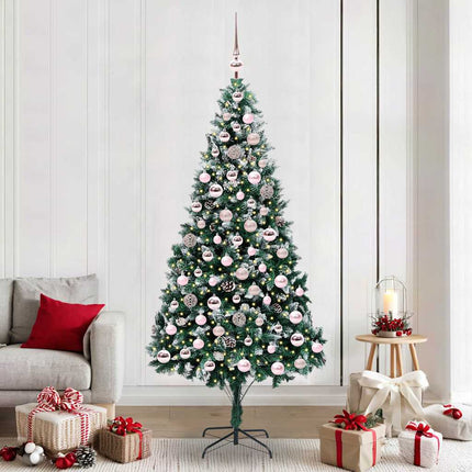 Kunstkerstboom Groen 150 Cm Pvc En Staal En Kunststof