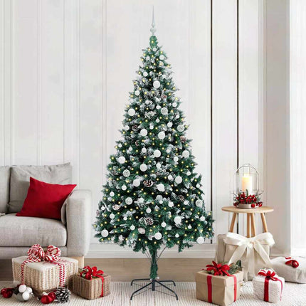 Kunstkerstboom Groen 150 Cm Pvc En Staal En Kunststof