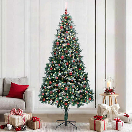 Kunstkerstboom Groen 150 Cm Pvc En Staal En Kunststof