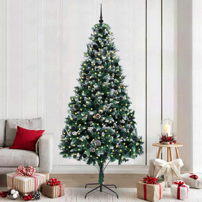 Kunstkerstboom Groen 150 Cm Pvc En Staal En Kunststof