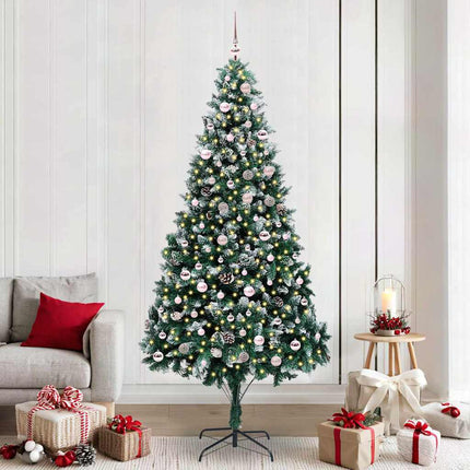 Kunstkerstboom Groen 150 Cm Pvc En Staal En Kunststof