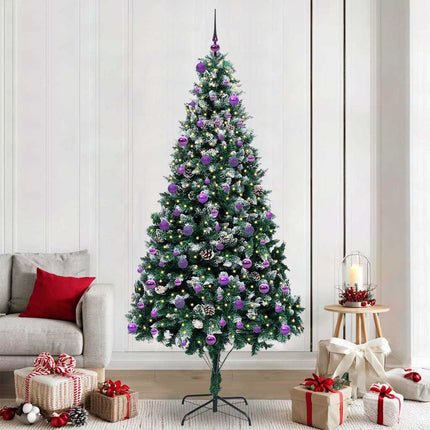 Kunstkerstboom Groen 150 Cm Pvc En Staal En Kunststof