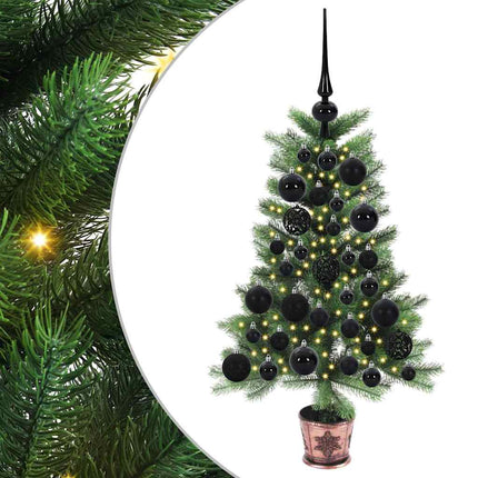 Kerstboom Met 150 Led Met Standaard Groen 65 Cm Pe