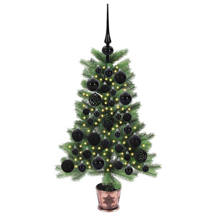 Kerstboom Met 150 Led Met Standaard Groen 65 Cm Pe