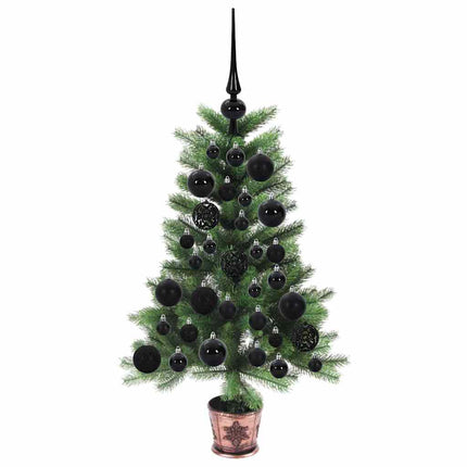 Kerstboom Met 150 Led Met Standaard Groen 65 Cm Pe