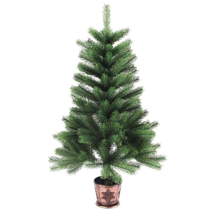 Kerstboom Met 150 Led Met Standaard Groen 65 Cm Pe