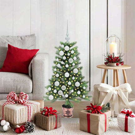 Kerstboom Met 150 Led Met Standaard Groen 65 Cm Pe