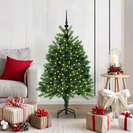 Kerstboom Met 150 Led Met Standaard Groen 65 Cm Pe