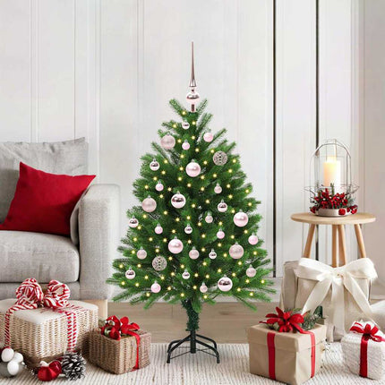 Kerstboom Met 150 Led Met Standaard Groen 65 Cm Pe