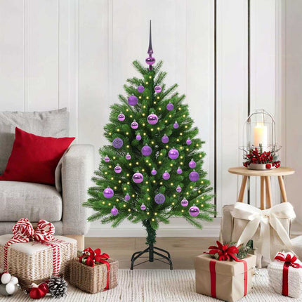 Kerstboom Met 150 Led Met Standaard Groen 65 Cm Pe